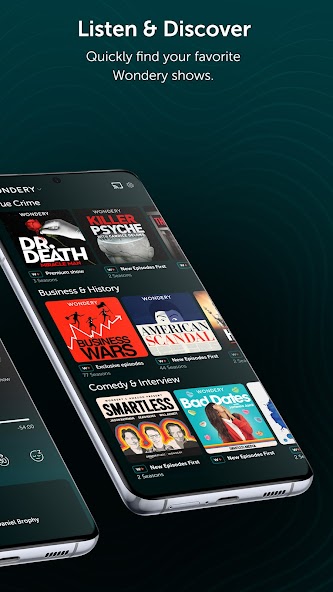 Wondery: For Podcast Addicts 1.32.0 APK + Mod (Unlimited money) untuk android