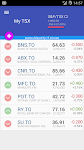 screenshot of My TSX Canadian Stock Market