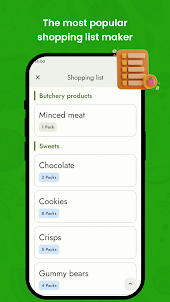Grocery Shopping List Maker