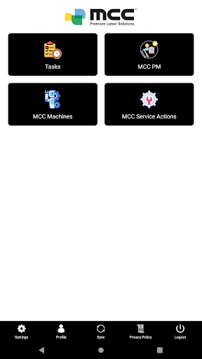 MCC Labels Screen 2