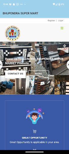 Android application BHUPENDRA SUPER MART screenshort