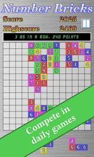 Number Bricks Puzzle Screenshot