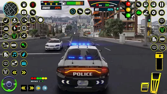 Police Car Parking: Car Chase