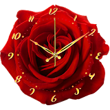 Rose Flower Clock icon