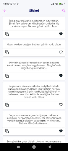 Babalar Günü Mesaji 2024 Screen 2