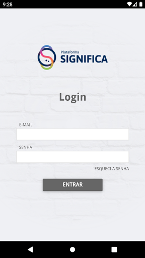 Android application Plataforma Significa screenshort