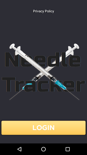 Android application Needle Tracker screenshort