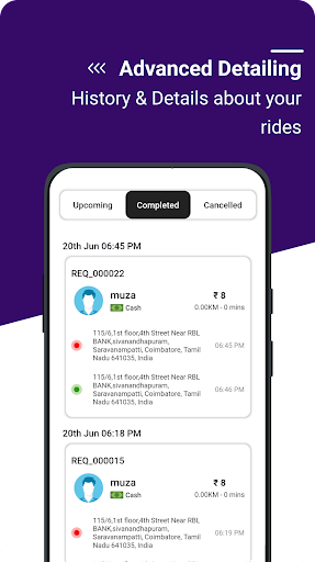 Bishnu Cabs Screen 3