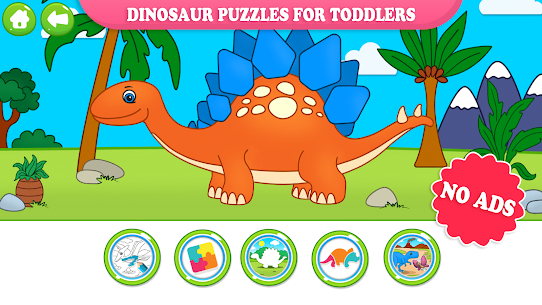 Dinosaur Puzzles for Kids 1.0.4 (Mod/APK Unlimited Money) Download 1
