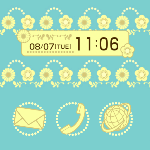 Lemonade flowers Wallpaper logo