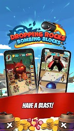 Dropping Rocks: Bombing Blocks