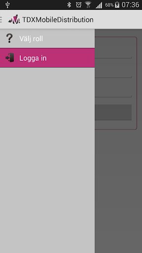TDXMobile Distribution Screen 3