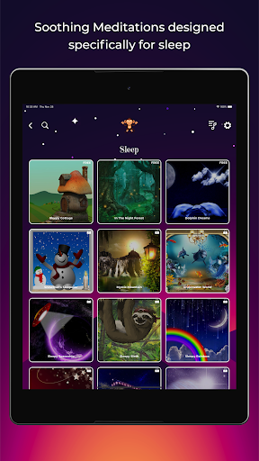 Screenshot of New Horizon: Kids Meditation &