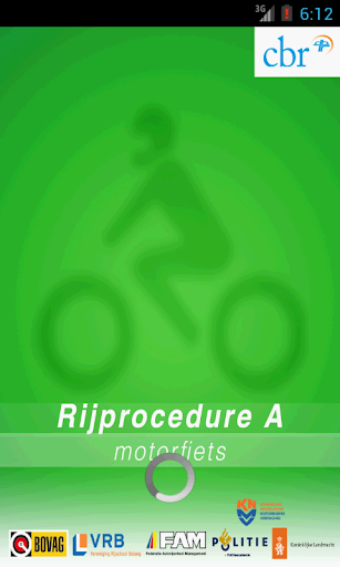Android application Rijprocedure A screenshort