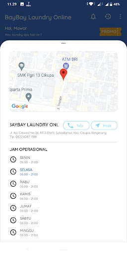 BayBay Laundry Screen 3