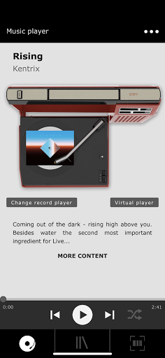 Android application Vinylpostcards screenshort