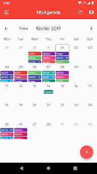 UnivAgenda screenshot 1