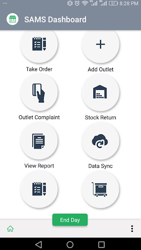 SAMS Online - Sales Automation Screen 3