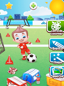 Screenshot 1 Libro para colorear de fútbol android
