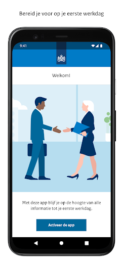 Android application Welkom@ screenshort