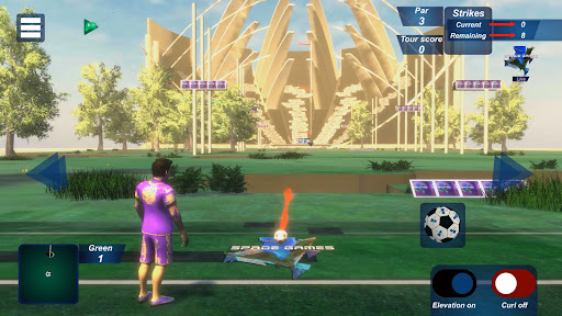 SG´s FutGolf™ - Mobile tour Screen 3