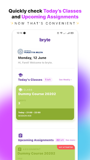 Android application bryte screenshort