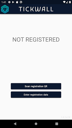 Android application Tickwall screenshort