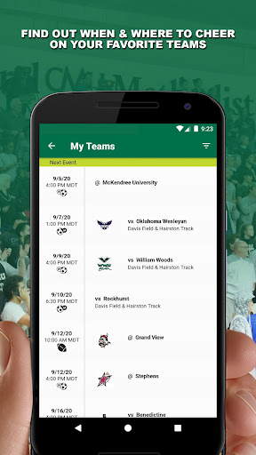 Central Methodist Athletics Screenshot 2 - AppWisp.com