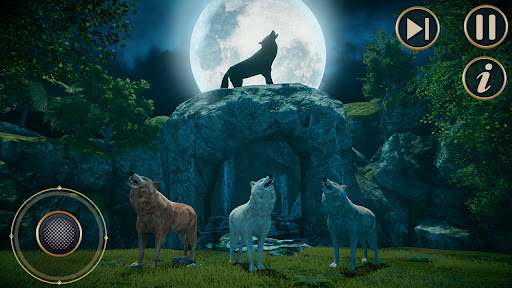 The Wild Wolf Animal Simulator  screenshots 1
