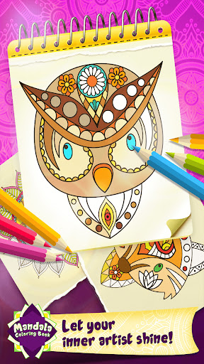 Relaxing Colouring Pages Screen 2
