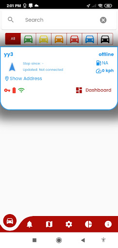 Autotrack Live Screen 3