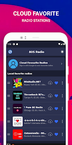 Screenshot 5 80s Music Radio - Retro Songs android