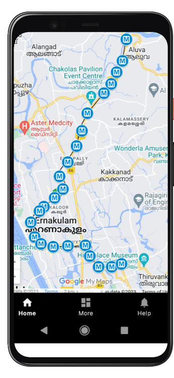 Kochi Metro Route Map Fare - 2.0 - (Android)