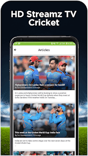 HD Streamz Mod APK 2022 – Cricket TV Adwise [Pro Unlocked] 2