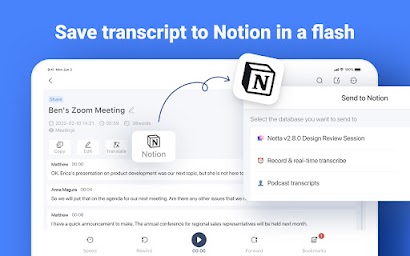 Notta Transcribe Audio to Text