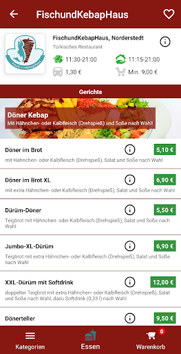 restablo.de - Essen bestellen Screen 3