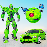 Tennis Ball Robot Car Transform: Robot War Apk
