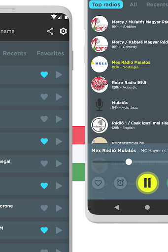 Radio Hungary online Screenshot 2 - AppWisp.com