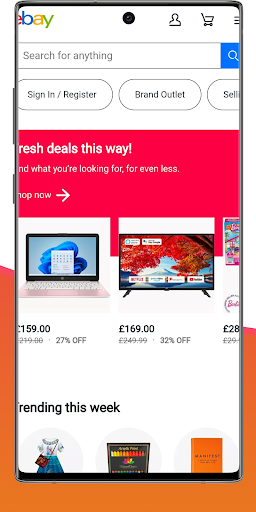 Online Shopping UK Screen 3