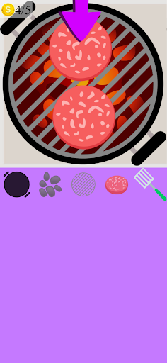 Talking Burger Cooking Game Screen 2
