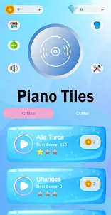 Oshi No Ko Piano Tiles Game