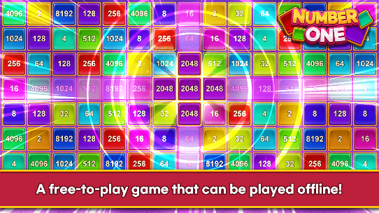 لعبة Number One – 2048 Merge Game مهكرة 1