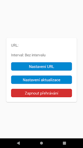 Android application WebRefresher screenshort