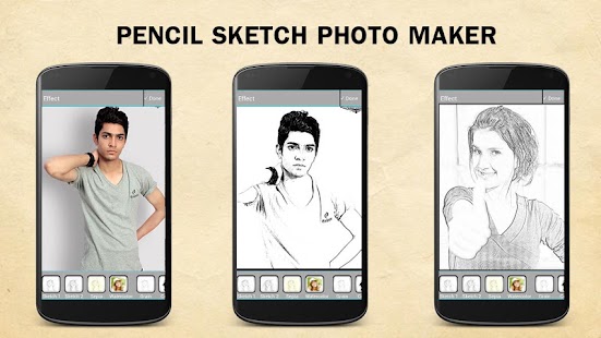 Pencil Sketch Photo - Art Filters and Effects Screenshot