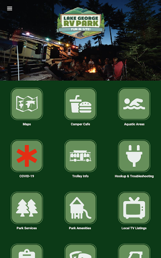 Screenshot of Lake George RV Park