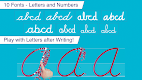 screenshot of Cursive Letters Writing Wizard