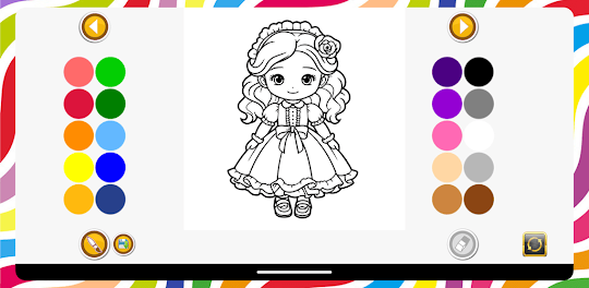 Doll Coloring game