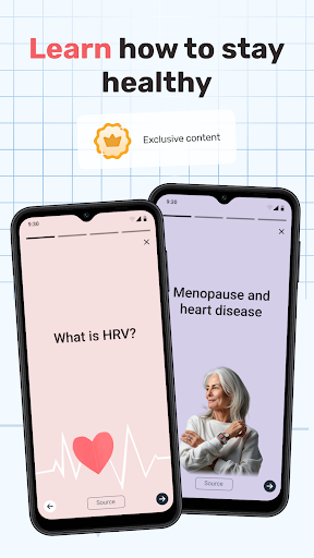 Screenshot of Heart Rate Monitor Plus