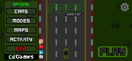 Android application Road Master screenshort