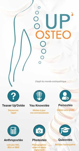 Android application Up-osteo + screenshort